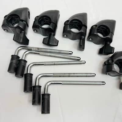 FIVE Roland MDH-10U V-Drum Cymbal Rack Clamp MDH10U Mount L-Rod MDC10U image 2
