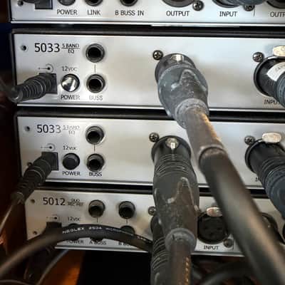 Rupert Neve Designs Portico 5043 5033 (two units ) 5012 2012 - 4 units in oak portable case image 6