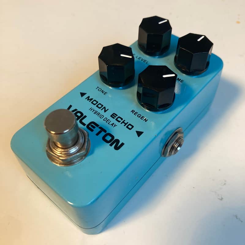 2016 Valeton Coral Series Moon Echo Hybrid Delay Blue
