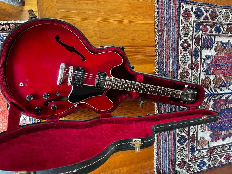Gibson ES-335 Pro 1981 - Cherry w/original case image 1