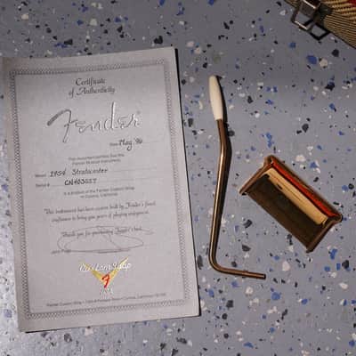 1996 Fender Custom Shop '54 Reissue Stratocaster Gold image 19