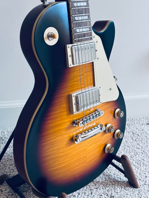Epiphone Limited Edition 1959 Les Paul Standard Electric Guitar - Aged Dark Burst image 1