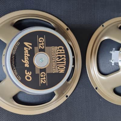 Immagine Pair Celestion G12 Vintage 30 12" 60-Watt 8ohm Guitar Amp Speaker 2010s - 7