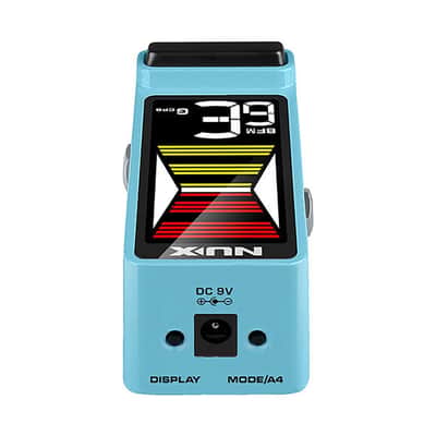 New NUX NTU-3 Flow Tune MKII Blue Mini Guitar Tuner Pedal image 4
