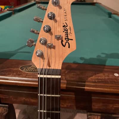 Fender Squire  Stratocaster  with new gigbag and strap image 4