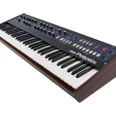Korg Polysix Analog Keyboard Synthesizer (w/ Kiwisix MIDI Modification) image 4