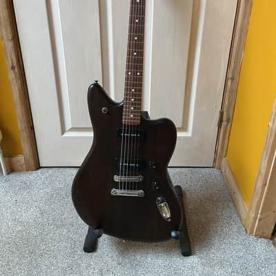 Fender Modern Player Jaguar 2014 transparent black image 1