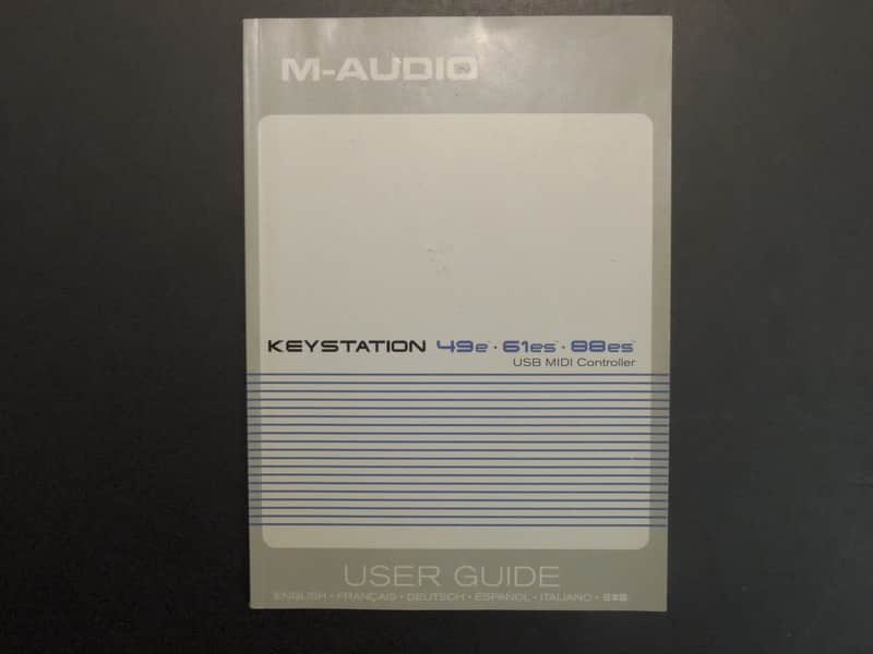M-Audio Keystation 49E / 61ES / 88ES User Guide [Three Wave Music] image 1