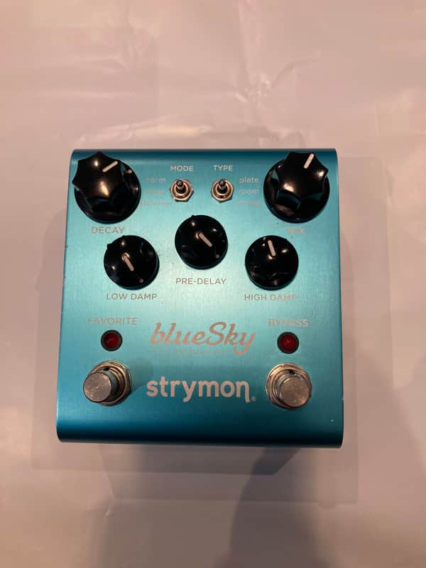 Strymon Blue Sky Reverberator V1 2010 - 2022 - Blue image 1