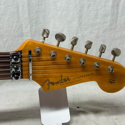 Fender USA Custom Shop Limited Edition White Lightning Stratocaster FR HSS 22 Guitar with COA + Case 2023 - Olympic White top / Candy Apple Red bottom / Rosewood fingerboard image 8