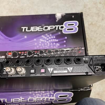 ART TUBEOPTO 8-Channel Rackmount Microphone Preamp with ADAT 2010 - Present - Black image 2