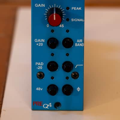 Maag Audio PREQ4 500 Series Mic Pre / EQ Module 2010s - Blue image 1