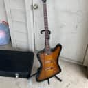 Project Husk. Gibson Thunderbird bass. Sold AS IS. Bicentennial 1976 1977. Project for talented luthier or for wall hanger! Sunburst