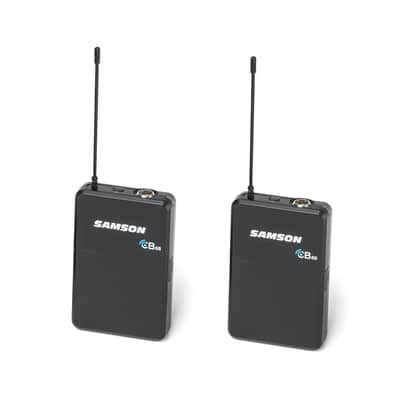 Samson Concert 288m Presentation Dual Channel UHF Wireless System with Tabletop Receiver - (2) LM7 and (2) HS5 (CB88 x 2/AR299M) - K Band image 2