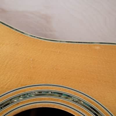 Suzuki Three S W-300 Acoustic Guitar MIJ 1977 Natural D-35 Style Vintage Japan w/ Hard Case image 11