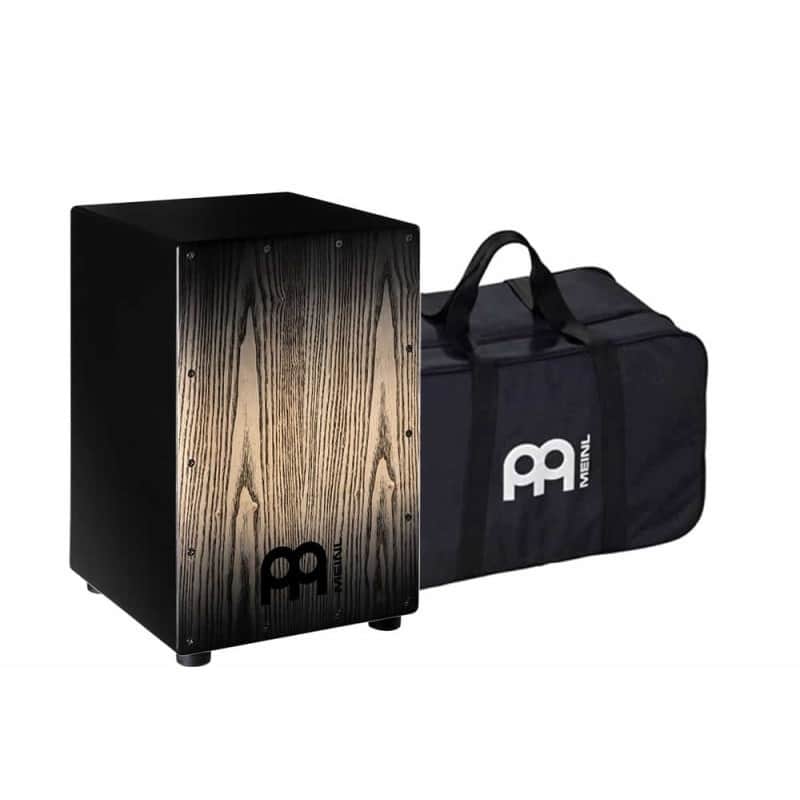 MEINL MCAJ100BK-CBF+ [Headliner Series Snare Cajon with Bag / Charcoal Black Fade] [Includes genuine MEINL bag!] image 1