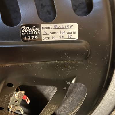 Weber Michigan 15F 2015 speackers image 3