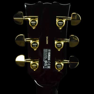 Yamaha SA2200 Semi-Hollow Electric Guitar - Brown Sunburst image 7
