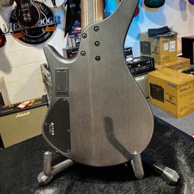 Ibanez Bass Workshop EHB1505MS 5-string Multi-scale Bass Guitar - Black Ice Flat Auth Dealer Free Ship!  083 GET PLEK’D! image 7
