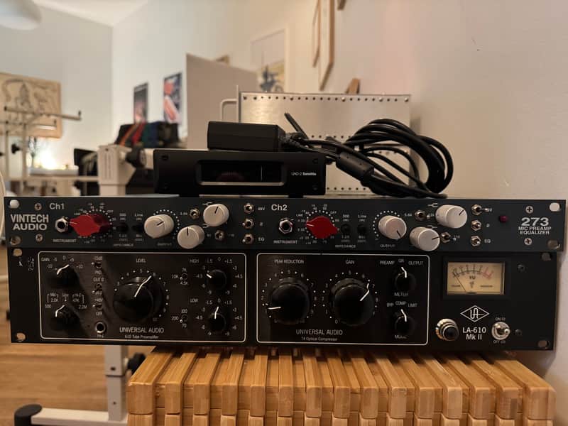 Vintech Audio 273 2-Channel Mic Pre EQ w/ PSU | Reverb