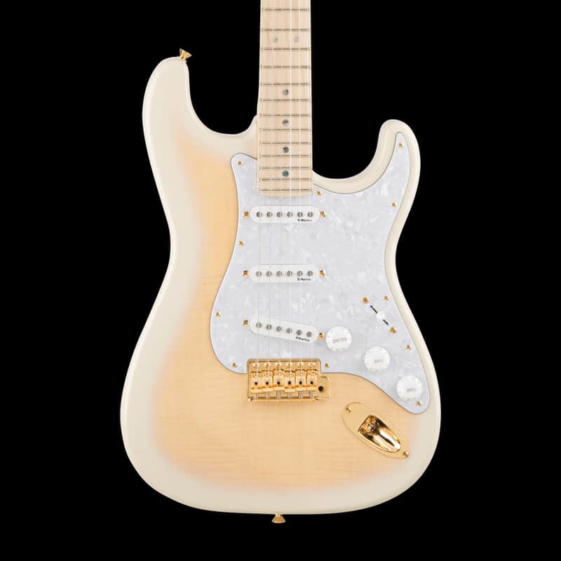 Fender Artist Series Richie Kotzen Stratocaster Transparent White Burst With Gig Bag image 1