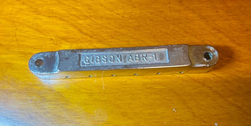 Gibson ABR-1 bridge frame 70’s, I think - Chrome plated image 1