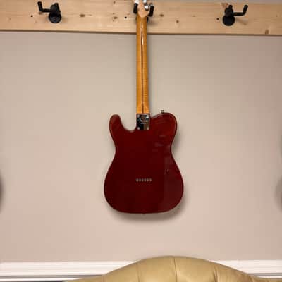 Fender American Select Carved Top Koa Telecaster 2012 - Sienna Edge Burst image 4