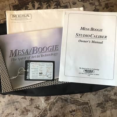 Mesa Boogie Studio Caliber - DC-2 1994 - Black Tolex image 6
