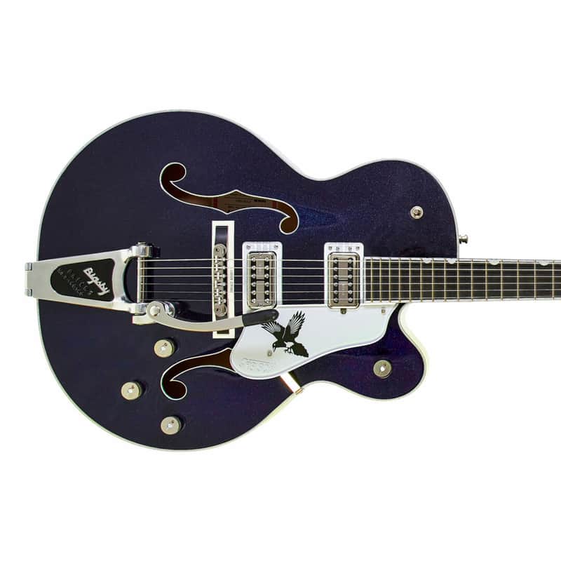 Gretsch G6136T-RR Rich Robinson Signature Magpie Raven's Breas...