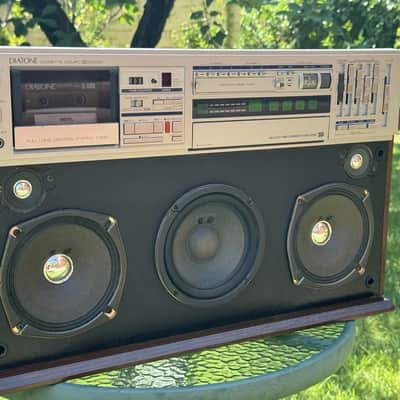 DIATONE Y-500 Rare Vintage Boombox Getto blaster Serviced Warranty Wooden image 22