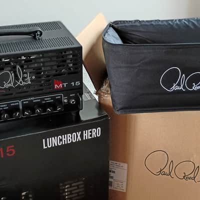 PRS MT 15 V2 Mark Tremonti Signature 2-Channel 15-Watt Guitar Amp Head 2025 - Present - Black image 2