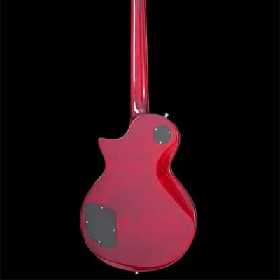 Electric Guitar, Mahogany Body & Neck,Rounded End 22 Frets,Bone Nut, Rosewood Fingerboard,Professional/Full Size/Electric Guitars for Adults (red) image 3