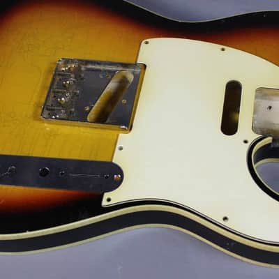 MJT Official Custom Order Vintage Aged Nitro Double Bound Guitar Body by Mark Jenny VTT Sunburst image 2