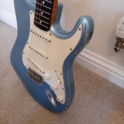 Smitty Guitars Custom Classic S 2018 - Ice Blue Metallic image 4
