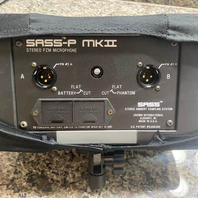 Crown Audio Sass-p MKII Stereo recording mic image 1