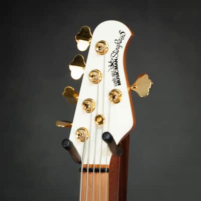 Ernie Ball Music Man 2024 StingRay 5 Special HH 5 String w/Bag - Ivory White - Preowned image 5