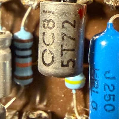 Arcane Analog Tone Bender Mk 1.5 - OC81 transistors! image 4