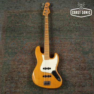 1990 Fender '75 reissue Jazz Bass JB75-750 Made in Japan image 2