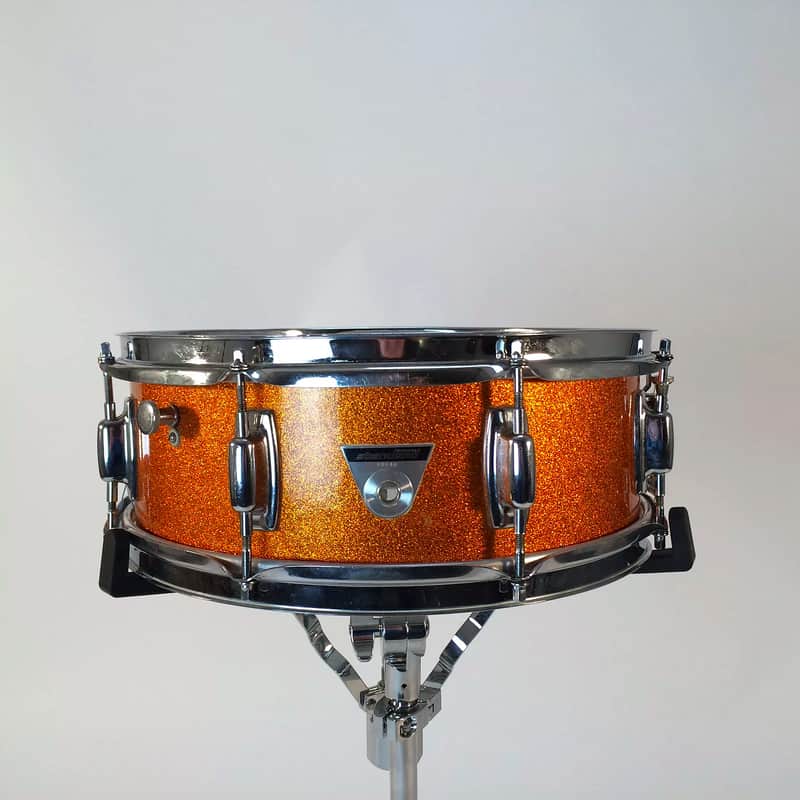 Ludwig S-100 Standard Series 5x14" 8-Lug Wood Snare Drum 1969 - 1974 image 4