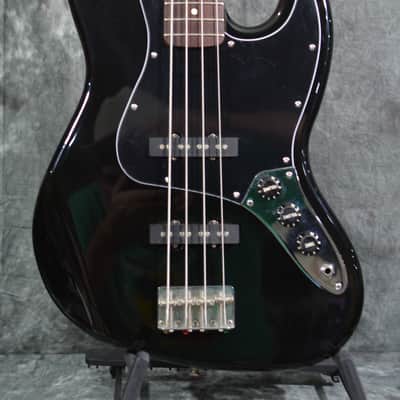 Fender Standard Jazz Bass Vintage 2000 Black Gloss w Rosewood Fretboard Hardshell Case & FAST Same Day Shipping image 1