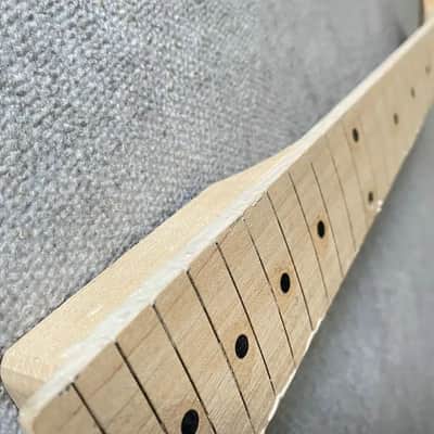 Banana Head Guitar DIY Project Maple Wood Neck, 22 Frets image 2