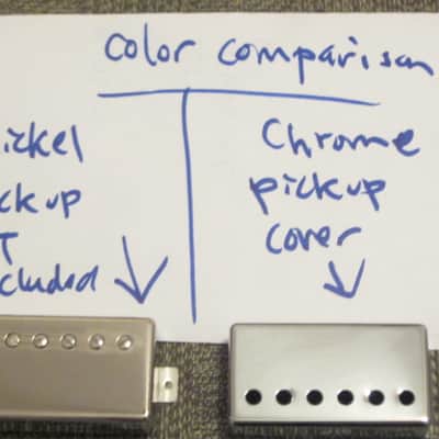 lightly used (has less than light average wear) genuine Gibson PRPC-015 Chrome Bridge Humbucker Cover - BRIDGE pole spacing: 52mm image 20