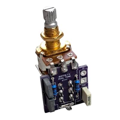 Boffin FX Push-Pull Dual Tone Switch 500K for Humbuckers & High Output Pickups image 2