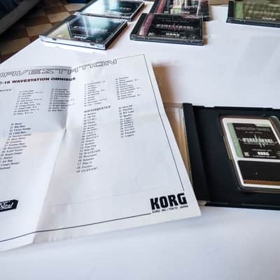 WPC-16 Wavestation Omnibus - Performance Data Card for Korg Wavestation image 3