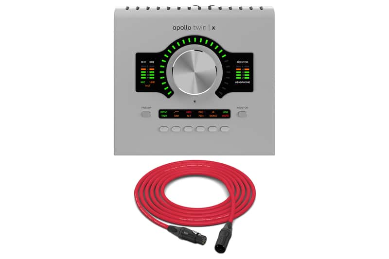 Universal Audio Apollo Twin X QUAD Gen 2 | Thunderbolt 3 Audio Interface with Essentials+ Bundle image 1