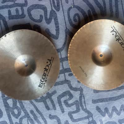 Istanbul Mehmet 13" Traditional Series Light Hi-Hat Cymbals (Pair) 2010s - Traditional image 2