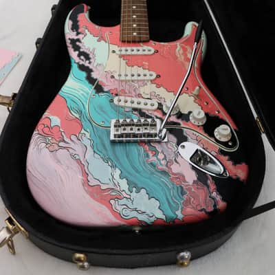 CUSTOM 2005 MIM Fender Standard Stratocaster ("Dream & Transience") image 2