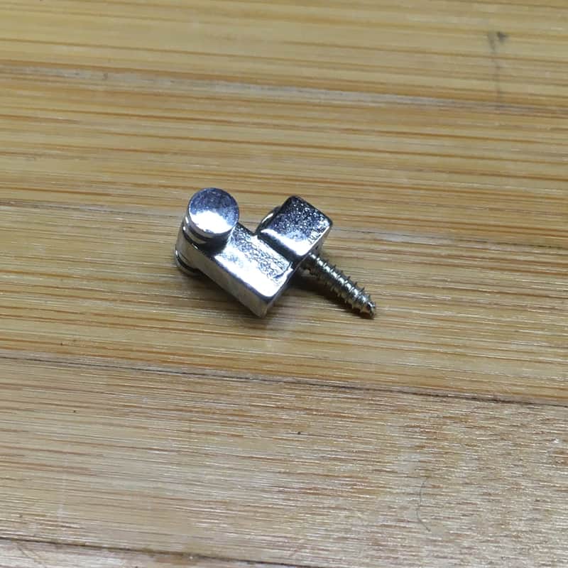 One Custom Strat Tele String Roller Retainer Guide Chrome Relic Electric Guitar image 1