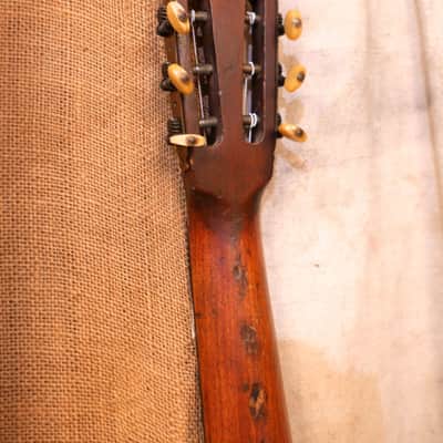 Unbranded Parlor Guitar 1890's Natural image 12