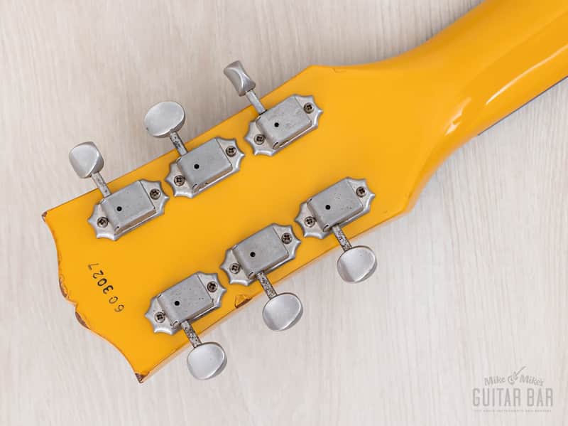 1996 Orville Les Paul Junior Double Cut LPJ-D65 TV Yellow w